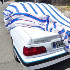 چادر خودرو پژو ۴۰۵ و پرشیا پشت پنبه درجه یک ضد آفتاب و ضد خش