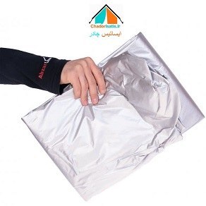 چادر ماشین ضد آب سیلور مخصوص اس دبلیو ام (SWM G01 F) سیف خودرو (جنس شمعی یا پشت نقره)(چهار فصل و مقاوم به آفتاب ، سبک و کم حجم)
